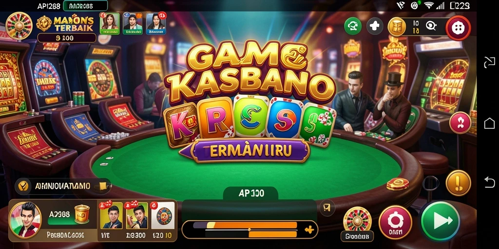 Tampilan gameplay seru dan mendebarkan di API288.