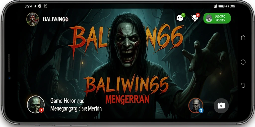 Gameplay menegangkan di BALIWIN66 dengan suasana horor yang mencekam.