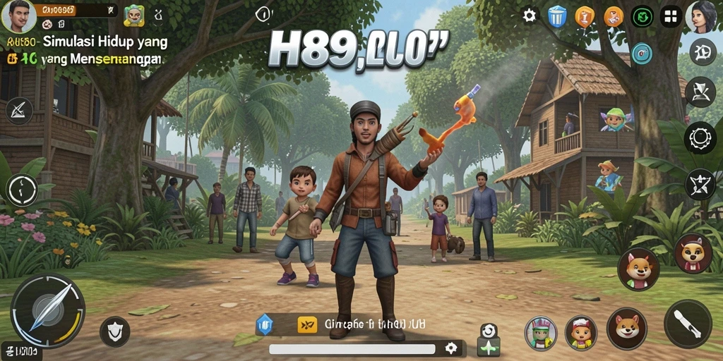 Tangkapan layar menunjukkan gameplay mendalam dari H89 yang memikat.
