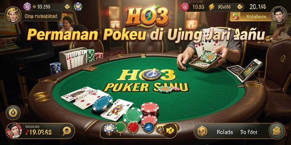 Gameplay seru dari HO3 yang memukau para penggemar Poker.