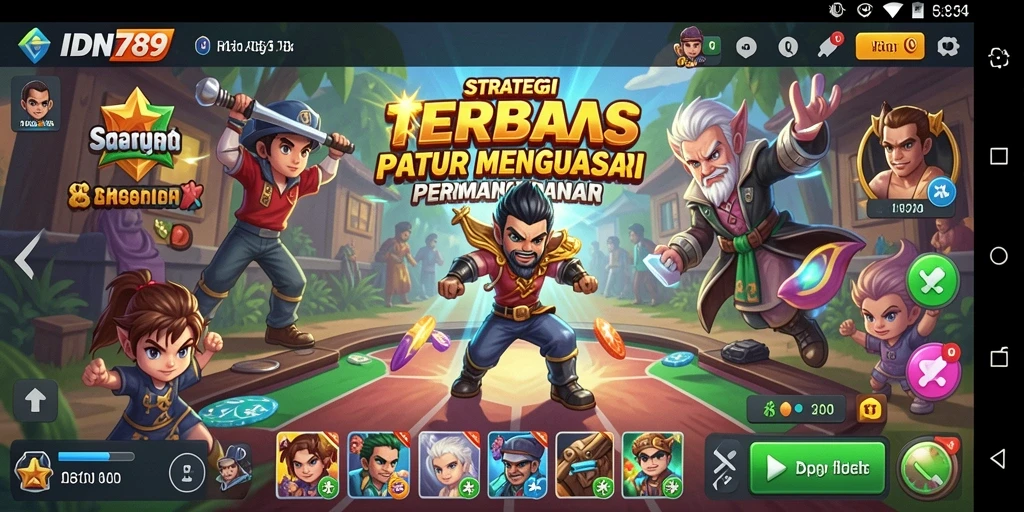 Tampilan gameplay menarik di IDN789 dengan strategi mendalam.