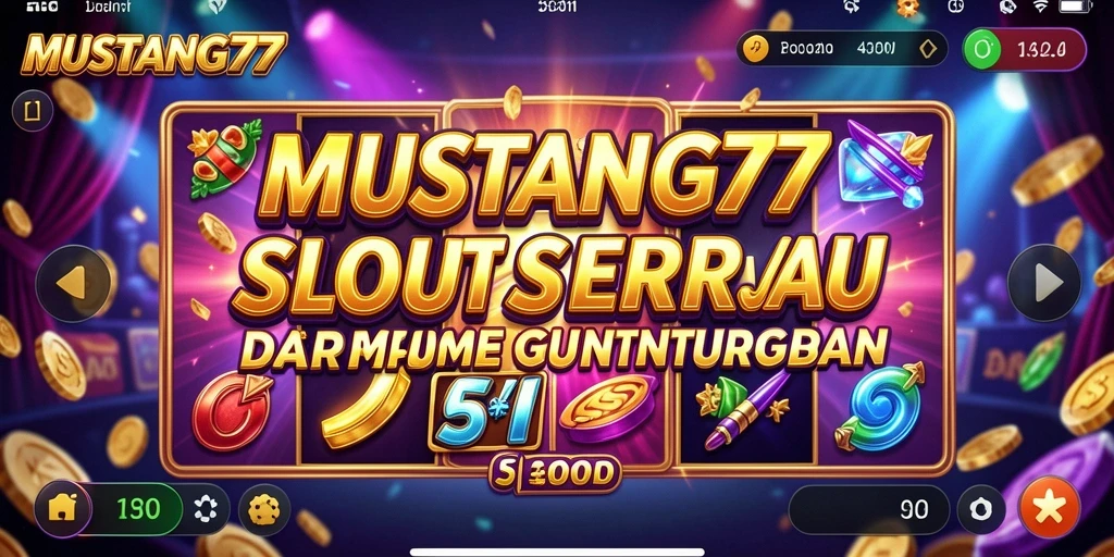 Tampilan menarik dari gameplay Slot MUSTANG77 yang mengasyikkan.